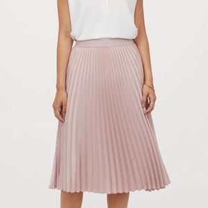 H&M MIDI PINK SKIRT